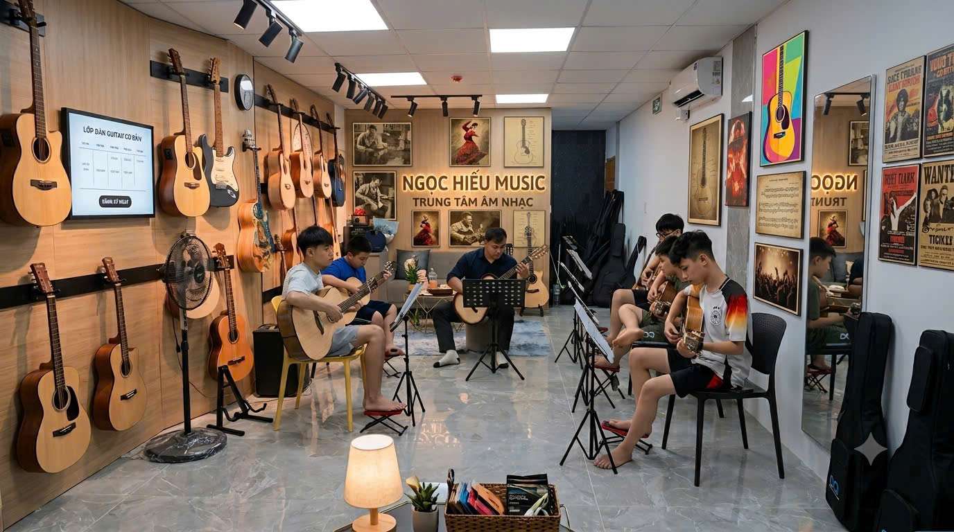 Học Guitar Tại Mỹ Đình: Khóa Học Uy Tín Cho Mọi Lứa Tuổi