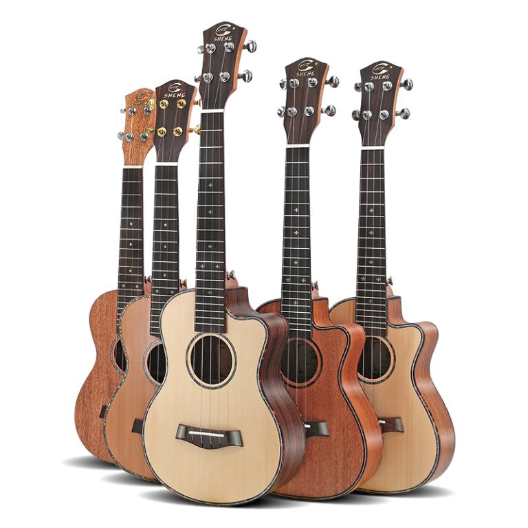 Ukulele Cao Cấp Size 23 – 26inch – Nhiều mẫu mã kiểu dáng khách hàng lựa chọn